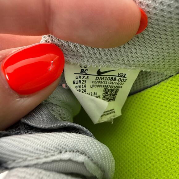 nike toddler air force 1 low sneakers 8C - Picture 5 of 7